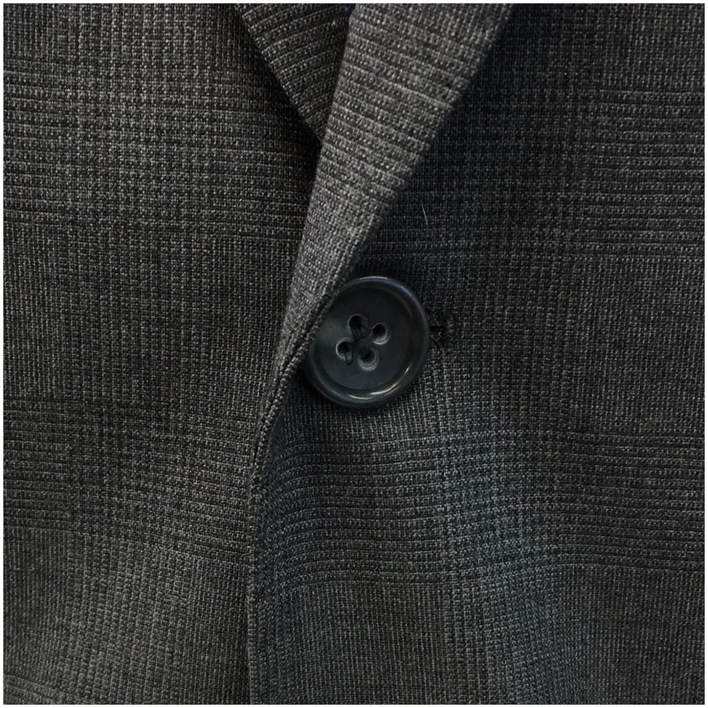 BANANA REPUBLIC Mens Blazer Sport Coat‎ Casual Jacket Size 44R Gray Wool Suit